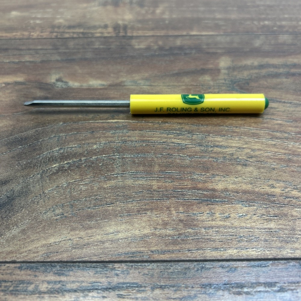 John Deere Pocket Screwdriver Roling's Salisbury, Mo Dealer Advertising‎ Promo